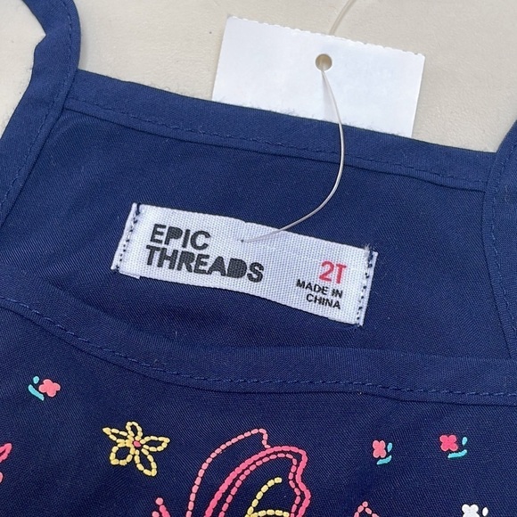 ❤️ 🆕 EPIC THREADS Girls Top Size 2T - Picture 4 of 4